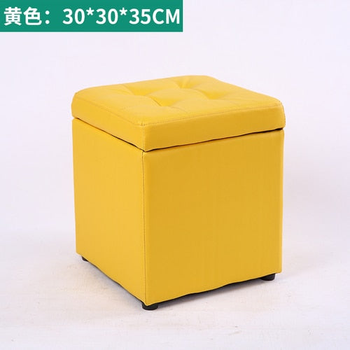 Small storage stool modern sofa