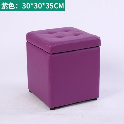 Small storage stool modern sofa