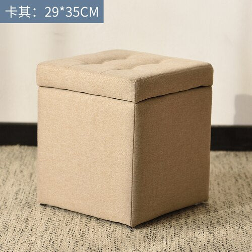 Small storage stool modern sofa
