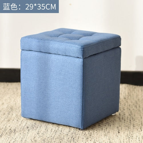 Small storage stool modern sofa