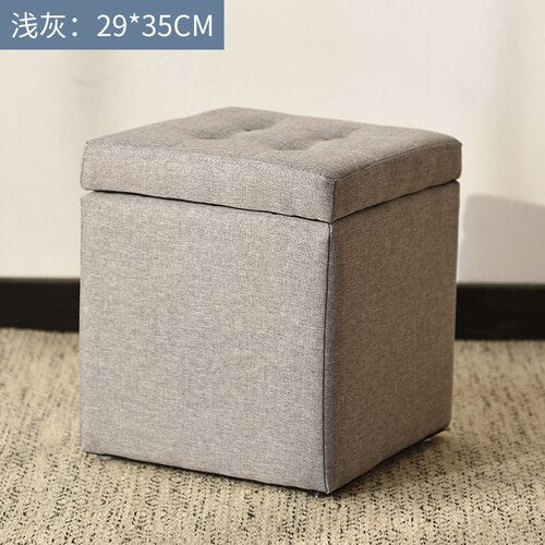 Small storage stool modern sofa