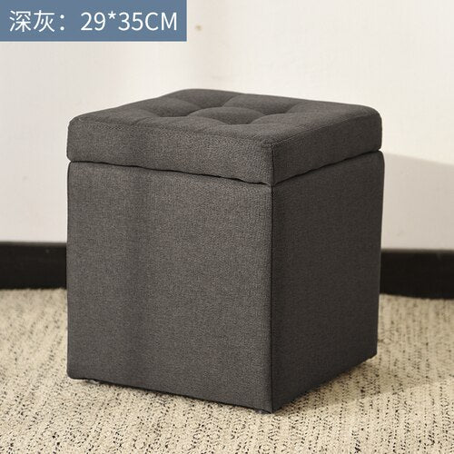 Small storage stool modern sofa