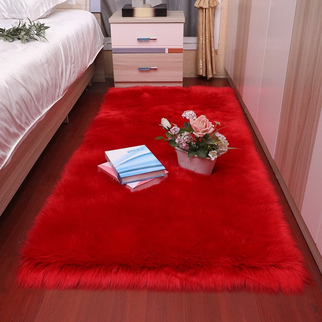 Carpet Imitation Wool Pad Long Hair