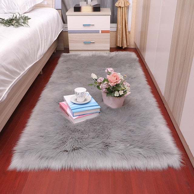 Carpet Imitation Wool Pad Long Hair