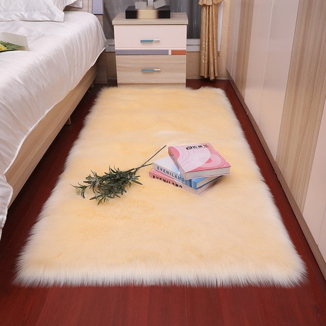 Carpet Imitation Wool Pad Long Hair