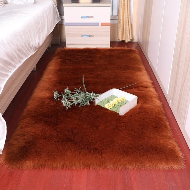 Carpet Imitation Wool Pad Long Hair