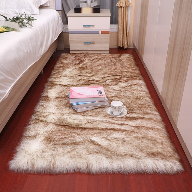Carpet Imitation Wool Pad Long Hair