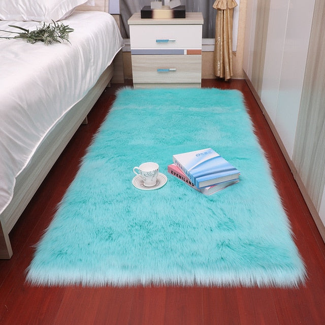 Carpet Imitation Wool Pad Long Hair