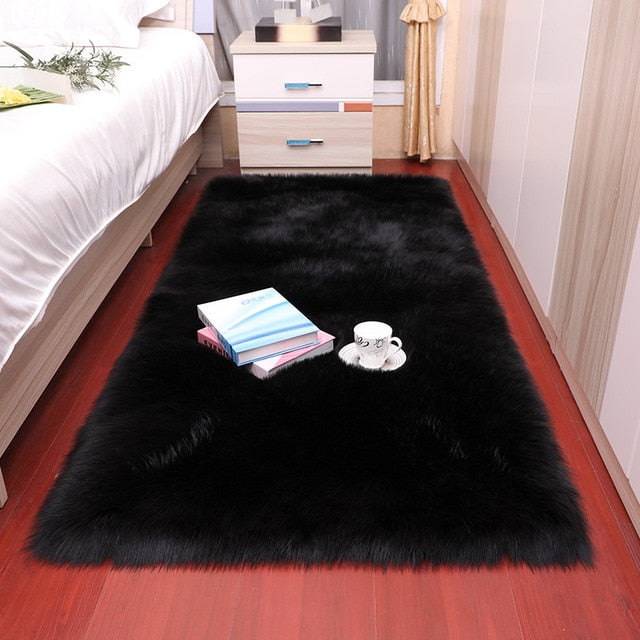 Carpet Imitation Wool Pad Long Hair