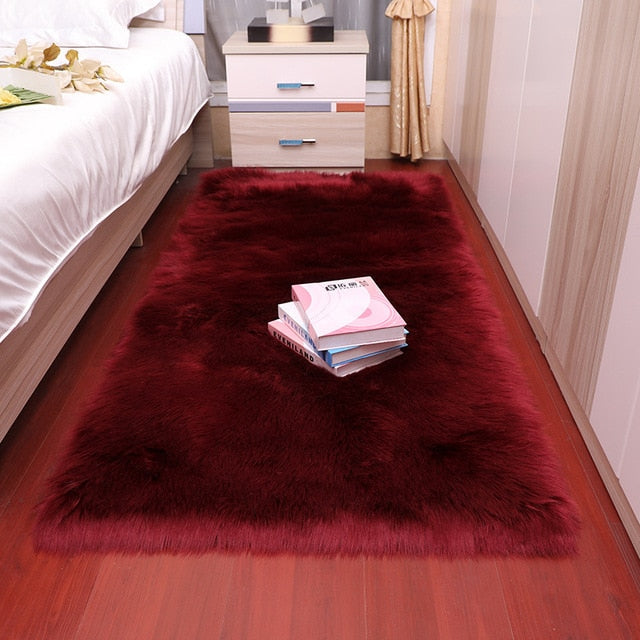 Carpet Imitation Wool Pad Long Hair