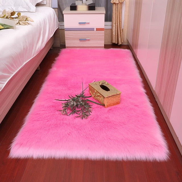 Carpet Imitation Wool Pad Long Hair