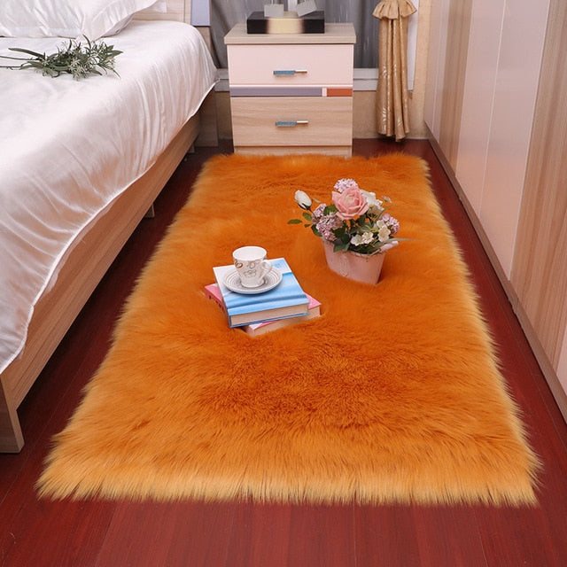 Carpet Imitation Wool Pad Long Hair