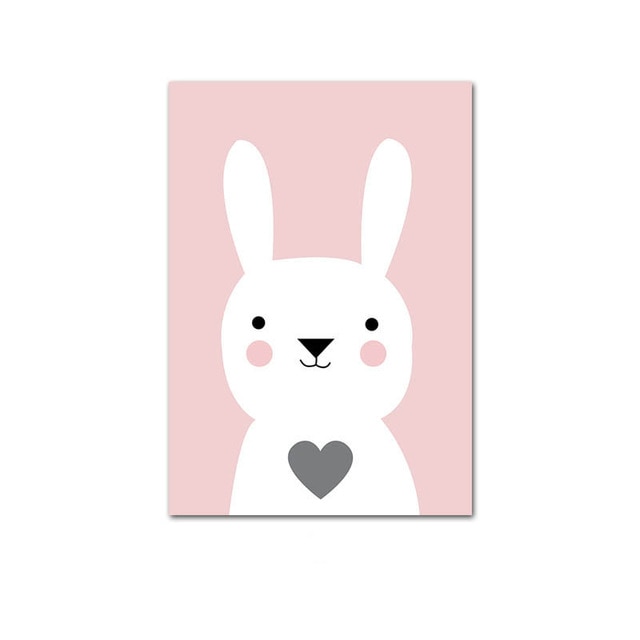 Baby Nursery Wall Art Canvas Picture