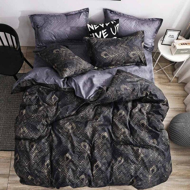 Marble Swallow Comforter Bed Linens