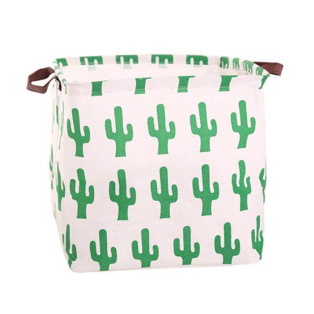 Cube folding Laundry Clothing Storage Basket