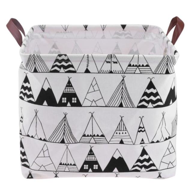 Cube folding Laundry Clothing Storage Basket