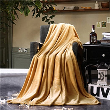 Red Flannel Blanket Soft Throw Blanket