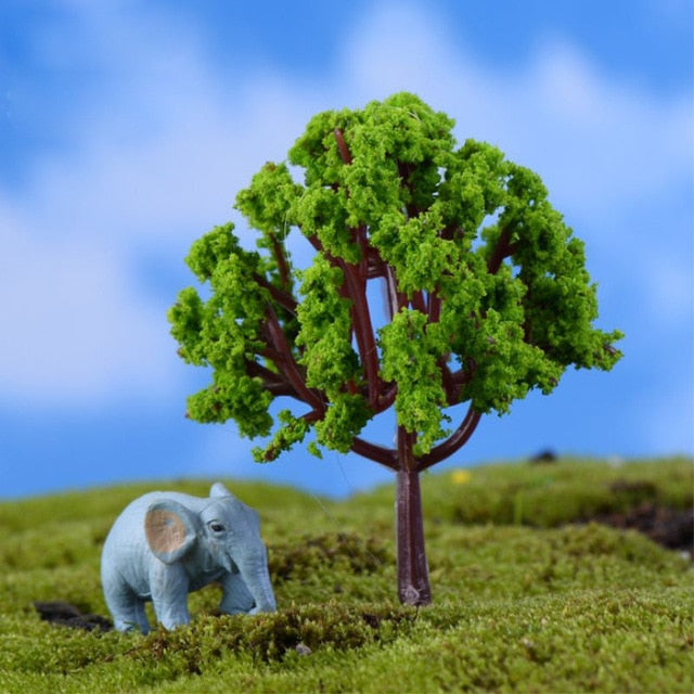 Mini Miniature Garden Tree Figurine Craft