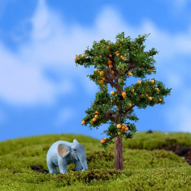 Mini Miniature Garden Tree Figurine Craft