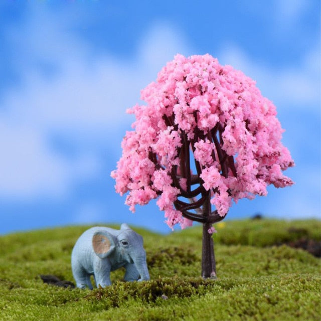 Mini Miniature Garden Tree Figurine Craft