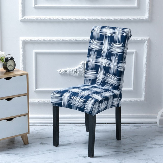 Floral Printing Elastic Chair Cover