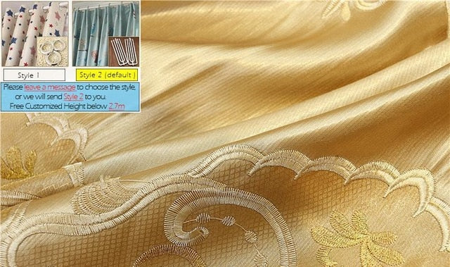 Silk Cloth Curtain Home Furnishing