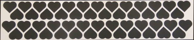 Heart Wall Stickers For Kids Room Girl