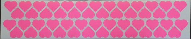 Heart Wall Stickers For Kids Room Girl