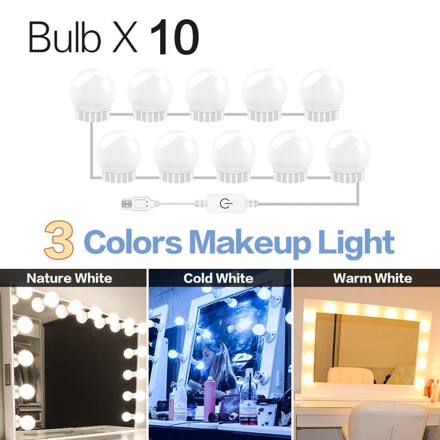 Makeup Mirror Light Led Touch Vanity