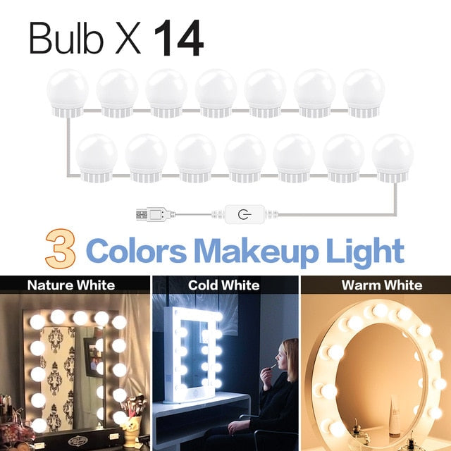 Makeup Mirror Light Led Touch Vanity