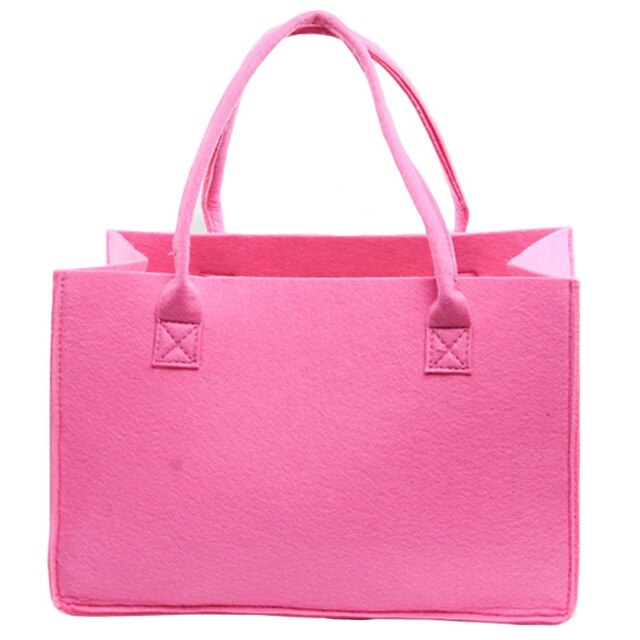 Storage Felt Shopping Basket Cloths Bag