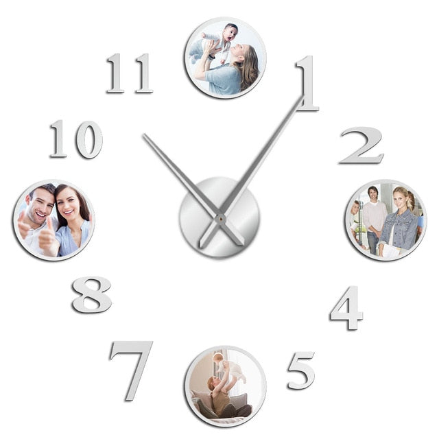 Photo Picture Frame DIY Wall Clock