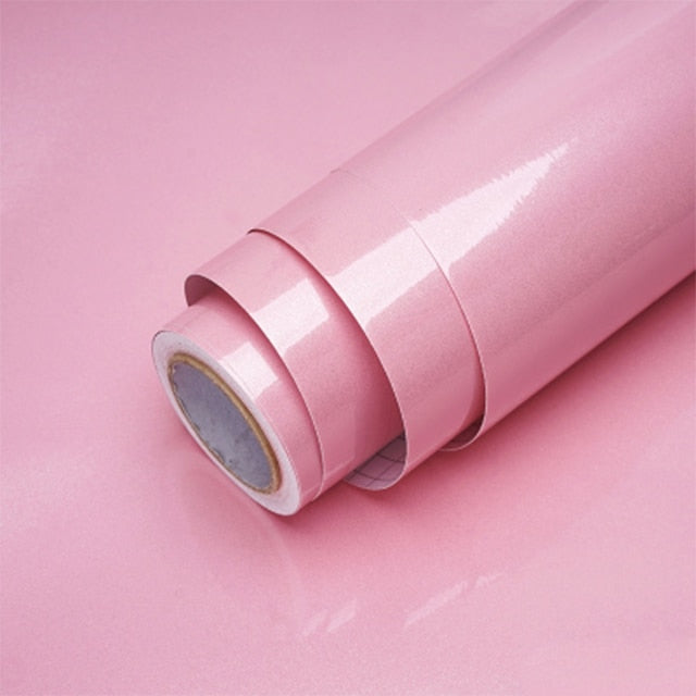 Glossy Marble Stickers Vinyl Wallpaper