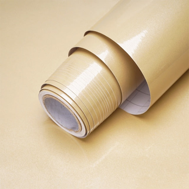 Glossy Marble Stickers Vinyl Wallpaper