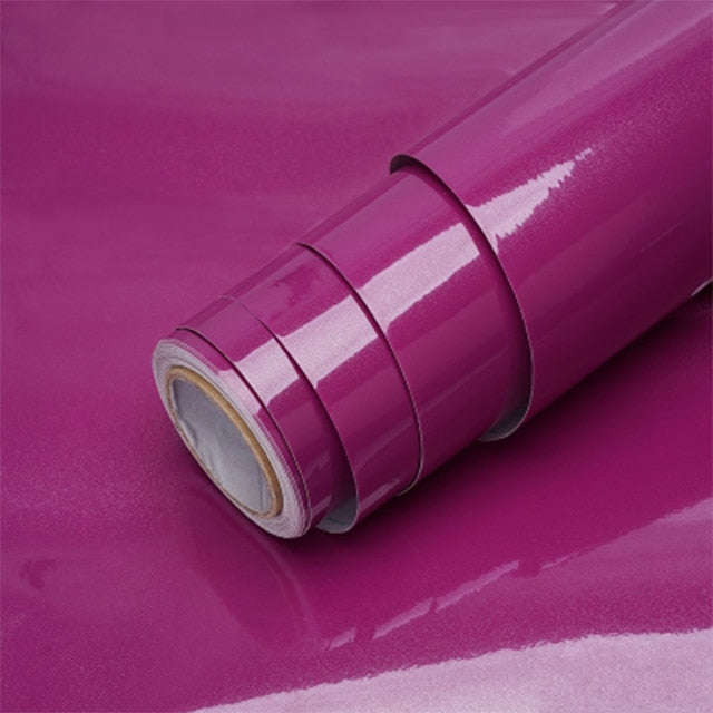 Glossy Marble Stickers Vinyl Wallpaper