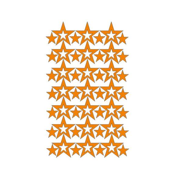 Hollow Stars Wall Sticker For Baby Nursery Rooms