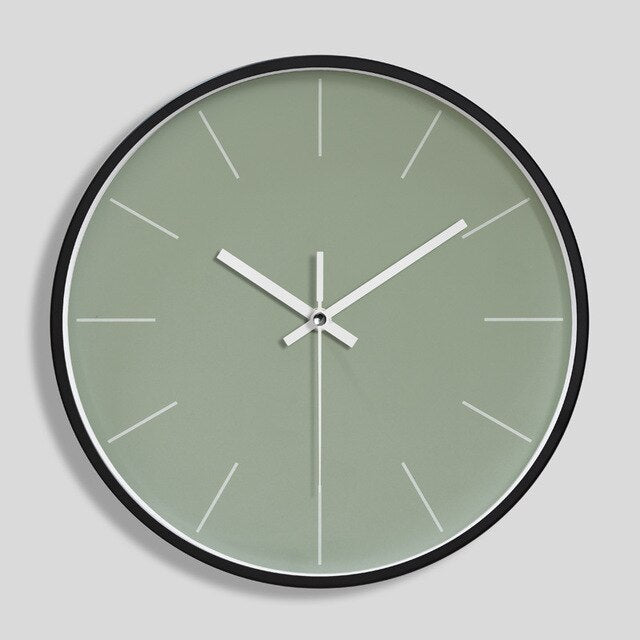 Wall Clock Modern Minimalist Mute Quartz