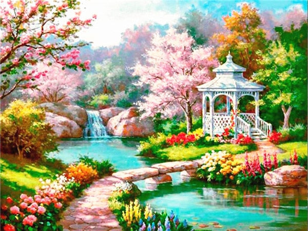 Diamond Painting Landscape Mosaic
