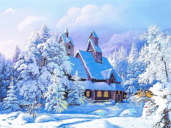 Diamond Painting Landscape Mosaic
