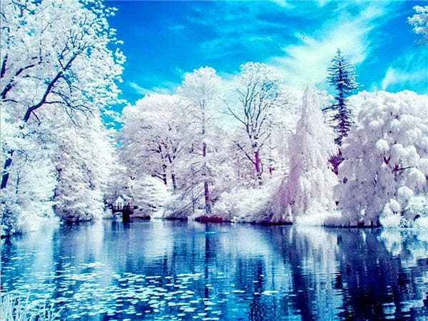 Diamond Painting Landscape Mosaic