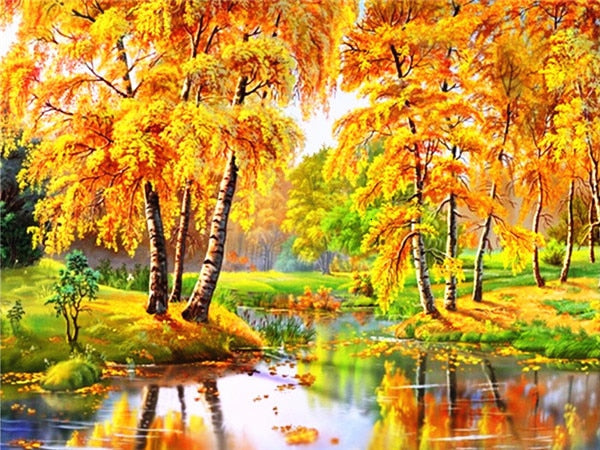 Diamond Painting Landscape Mosaic