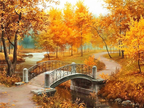 Diamond Painting Landscape Mosaic