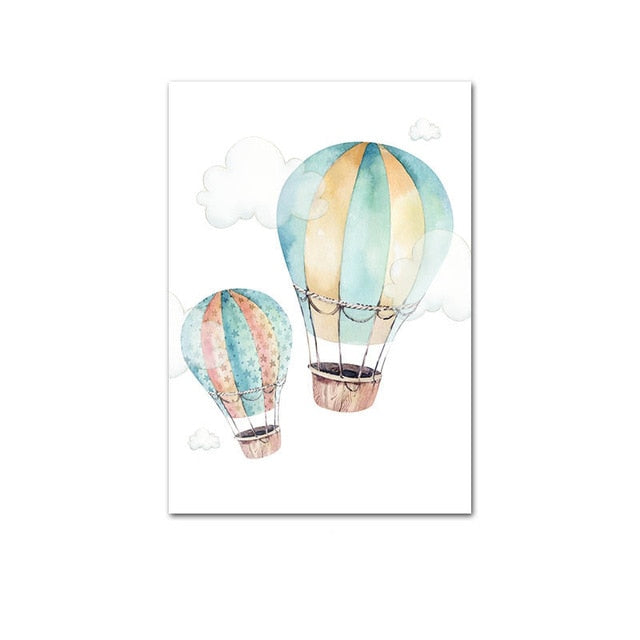 Adventure Poster Wall Kids Boy Bedroom Decoration