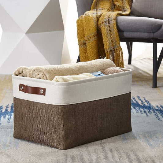 Portable Laundry Storage Baskets Canvas
