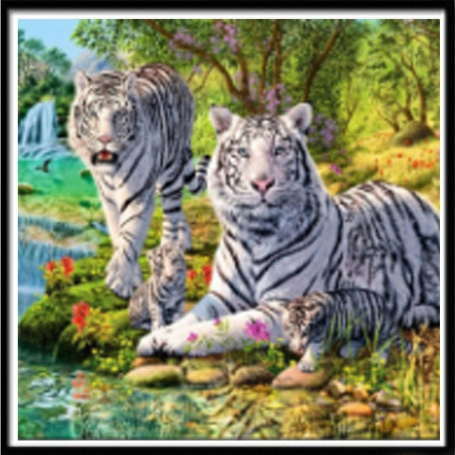 DIY diamond painting animal cross stitch