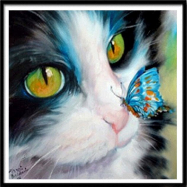 DIY diamond painting animal cross stitch