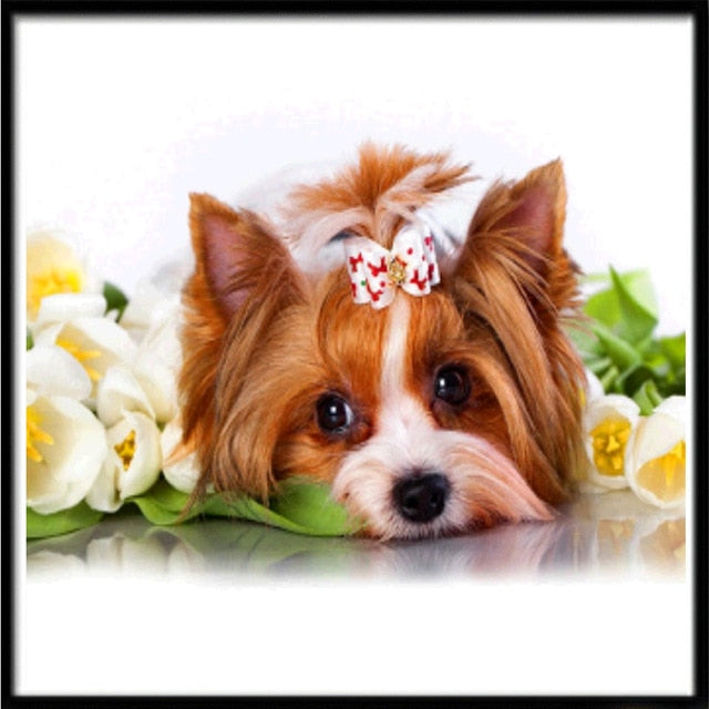 DIY diamond painting animal cross stitch