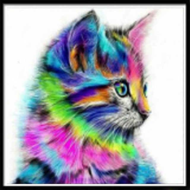 DIY diamond painting animal cross stitch