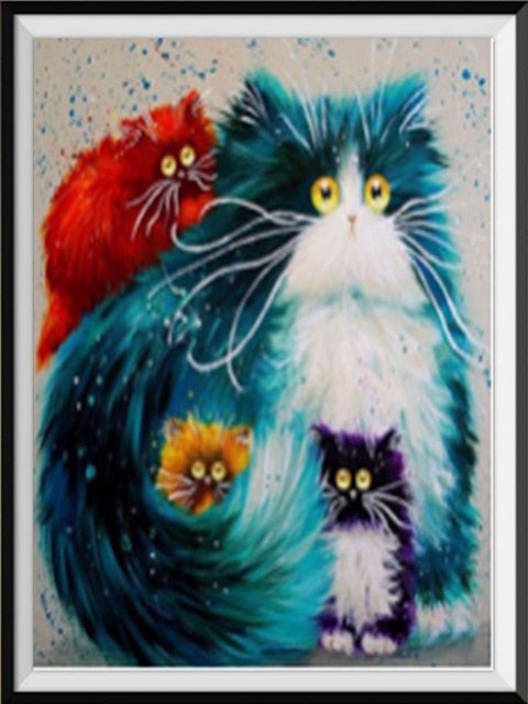 DIY diamond painting animal cross stitch