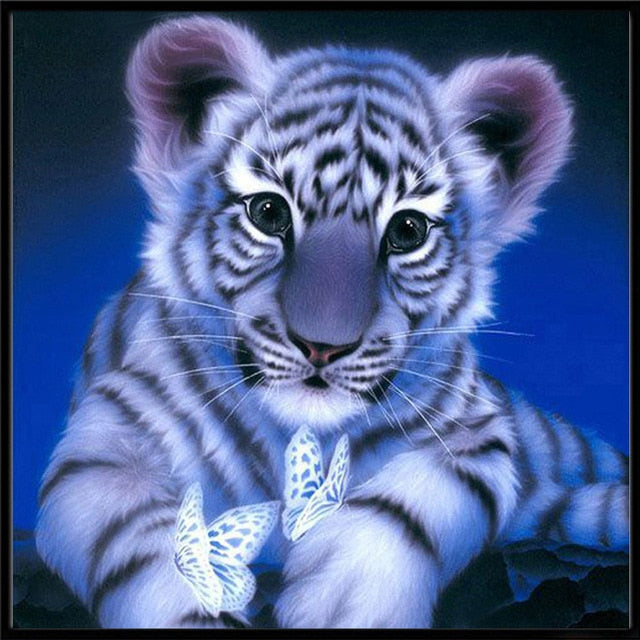 DIY diamond painting animal cross stitch